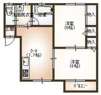 サンドウエル柏の葉の間取り