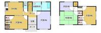 山口県岩国市室の木町1(一戸建)の賃貸物件の間取り