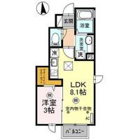 WIT TSURUTA Bの間取り