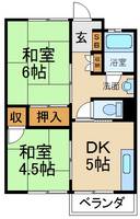 今堀マンションの間取り