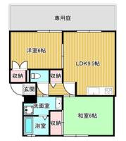 シャンピア平城の間取り