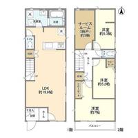千葉県野田市五木新町(一戸建)の賃貸物件の間取り