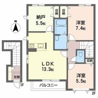 物件の間取り画像