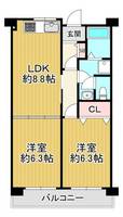 物件の間取り画像