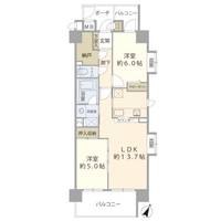 サンクタス千葉シーサイドアベニューの間取り