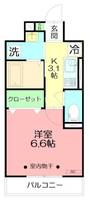 神奈川県藤沢市鵠沼花沢町(アパート)の賃貸物件の間取り
