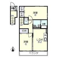 フルール壱番館の間取り