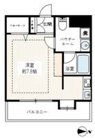 東京都文京区本郷2(マンション)の賃貸物件の間取り