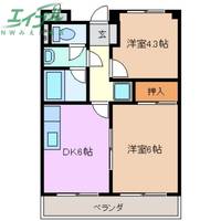 物件の間取り画像
