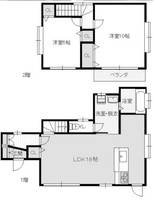 埼玉県行田市大字中江袋(一戸建)の賃貸物件の間取り