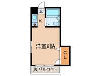 ドムス松宮B棟の間取り