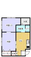 シャトーレ藤田の間取り