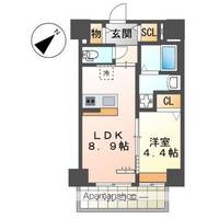 福岡県福岡市東区松島1(マンション)の賃貸物件の間取り