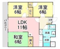 物件の間取り画像