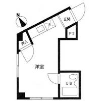 大倉グリーンマンションの間取り