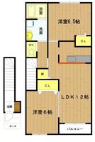 三重県伊勢市小俣町本町(アパート)の賃貸物件の間取り