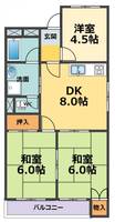 物件の間取り画像