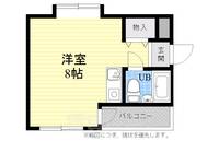 大阪府高槻市緑町(マンション)の賃貸物件の間取り