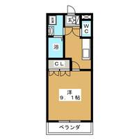 エレガントハウス桜の間取り