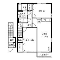 物件の間取り画像