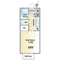 パセオ佐久間の間取り