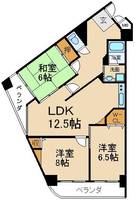 物件の間取り画像
