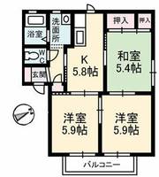 物件の間取り画像