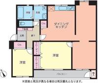 ミッ池ハイツ B 棟の間取り