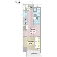 プロシード錦糸町の間取り