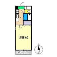 長井フラット Iの間取り