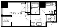 東京都渋谷区恵比寿1(マンション)の賃貸物件の間取り
