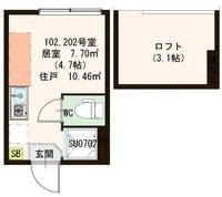 物件の間取り画像