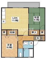 セジュールMの間取り