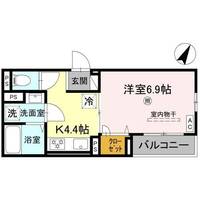 兵庫県加古川市平岡町新在家1(アパート)の賃貸物件の間取り