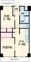 物件の間取り画像