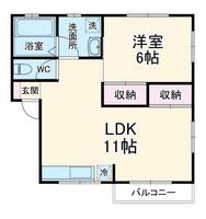 物件の間取り画像