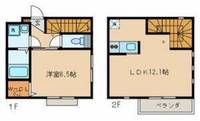 東京都足立区西綾瀬3(一戸建)の賃貸物件の間取り