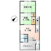 車谷アパ-トの間取り