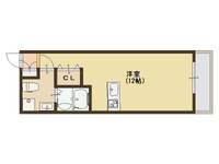 大阪府大阪市西成区南津守3(マンション)の賃貸物件の間取り