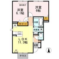 物件の間取り画像