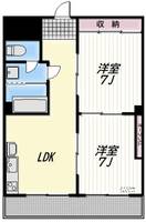 東京都板橋区成増3(マンション)の賃貸物件の間取り