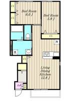 物件の間取り画像