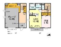 東京都武蔵村山市榎3(一戸建)の賃貸物件の間取り