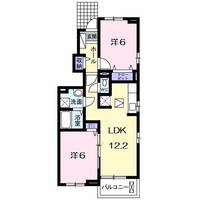 ルミエール藤阪の間取り