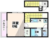 東京都小平市学園西町1(アパート)の賃貸物件の間取り