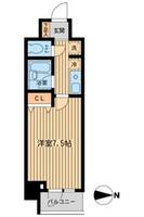 東京都江東区大島2(マンション)の賃貸物件の間取り