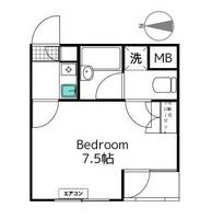 東京都世田谷区世田谷1(マンション)の賃貸物件の間取り