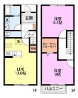 物件の間取り画像