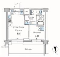 物件の間取り画像