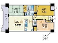東京都江戸川区南篠崎町2(マンション)の賃貸物件の間取り